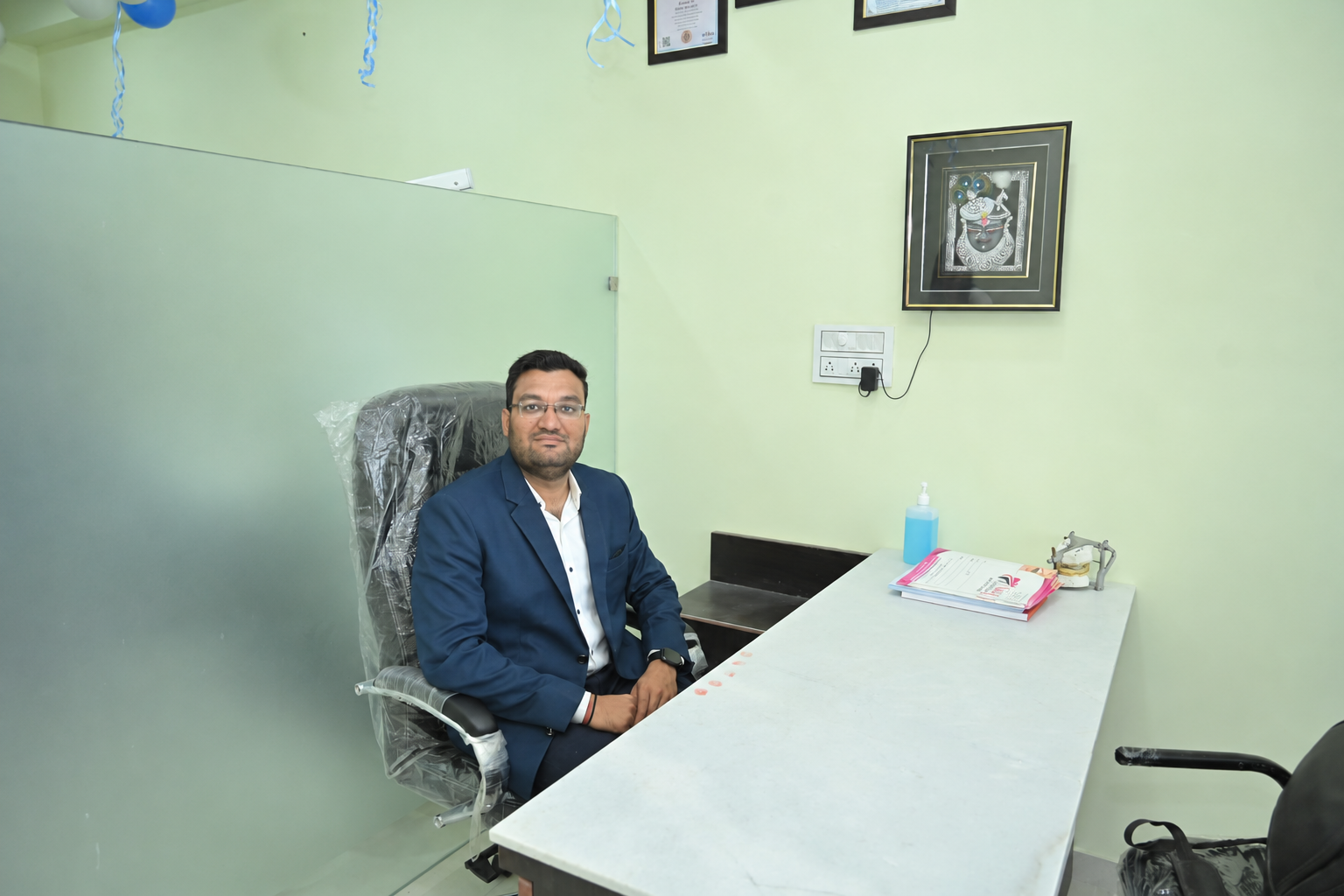 Dr. Parth B. Rami, founder of Vraj Dental Clinic & Implant Center